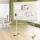 90x120cm Double-Sided Magnetic Whiteboard with Wheels, Easy-Clean Surface, Marker Tray, Eraser, Magnets, ABS Steel Frame