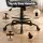 Artiss Drawing Table and Ergonomic Drafting Chair Set with Tilting Glass Desktop and Storage Drawers Black