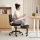 Artiss Cross-Legged Kneeling Meditation Chair Adjustable Ergonomic Office Seat with Rotating Footrest Black