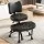 Artiss Cross-Legged Kneeling Meditation Chair Adjustable Ergonomic Office Seat with Rotating Footrest Black