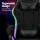 Artiss Gaming Office Chair Black - 12 RGB LED, 8-Point Massage, Recline 135°, PU Leather, Footrest, 150kg Capacity