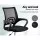 Artiss Cody Office Chair, Mesh, Mid Back, Black, Breathable & Ergonomic Design, Adjustable Height, 360° Swivel
