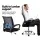 Artiss Cody Office Chair, Mesh, Mid Back, Black, Breathable & Ergonomic Design, Adjustable Height, 360° Swivel