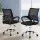 Artiss 2x Mid-Back Mesh Office Chair, Black - Breathable, Lumbar Support, 360° Swivel, Adjustable Height, Chrome Base