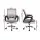 Artiss Mesh Office Chair, Mid-Back, Breathable Mesh, Grey - Ergonomic, Adjustable Height, 360° Swivel, Lumbar Support