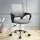Artiss Mesh Office Chair, Mid-Back, Breathable Mesh, Grey - Ergonomic, Adjustable Height, 360° Swivel, Lumbar Support