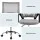 Artiss 2x Cody Grey Mesh Office Chair - Mid Back, Lumbar Support, 360° Swivel, Chrome Base, Height Adjustable