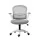 Artiss Galene Mesh Office Chair, Mid Back, Grey, Adjustable Height, Ergonomic Design, Breathable Comfort