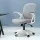 Artiss Galene Mesh Office Chair, Mid Back, Grey, Adjustable Height, Ergonomic Design, Breathable Comfort