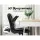 Artiss Executive Office Chair, PU Leather, Mid-Back, Black, 67x65x95-103cm, Ergonomic, Adjustable, Home Office Comfort