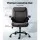 Artiss Executive Office Chair, PU Leather, Mid Back, Brown, 67x65x95-103cm, Ergonomic, Adjustable, High Comfort