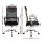 Artiss Mesh Office Chair, High Back, PU Leather, Black, Ergonomic Design, Adjustable, Breathable, 120kg Capacity