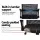 Artiss Mesh Office Chair, High Back, PU Leather, Black, Ergonomic Design, Adjustable, Breathable, 120kg Capacity