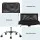 Artiss Mesh Office Chair Set of 2 - Mid Back, Black, Breathable Mesh, Adjustable Height, Chrome Base, 120kg Capacity
