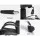 Artiss Executive Office Chair - Premium Black PU Leather, High-Back, Padded Comfort, Chrome Base, 360° Swivel