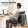 Artiss Office Chair - Mid Back PU Leather, 360° Swivel, Height & Tilt Adjustable, Chrome Base, Black Conference Seating