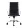 Artiss High Back Office Chair - Black PU Leather, 360° Swivel, Adjustable Height & Tilt, Chrome Base, Built-in Rack