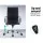 Artiss High Back Office Chair - Black PU Leather, 360° Swivel, Adjustable Height & Tilt, Chrome Base, Built-in Rack