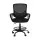 Artiss Black Mesh Drafting Stool Office Chair with Adjustable Height, 360° Swivel, Footrest & Contoured Backrest