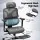 Artiss Ergonomic High Back Office Chair with Footrest, Mesh, Adjustable, Grey, 135kg Capacity, 360° Swivel