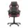 Artiss Gaming Office Chair, Premium PU Leather & Mesh, Red, Ergonomic Design, High-Back Support, Adjustable Height