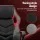 Artiss Gaming Office Chair, Premium PU Leather & Mesh, Red, Ergonomic Design, High-Back Support, Adjustable Height