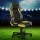 Artiss Gaming Office Chair Yellow High Back Racing Style PU Leather Mesh, Adjustable Height, 150kg Capacity