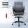Artiss Mesh Drafting Office Chair Grey – Ergonomic Adjustable Stool with Flip-Up Arms, Footrest & Chrome Base