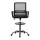 Artiss Ergonomic Mesh Drafting Chair - Adjustable Height, Lumbar Support, Chrome Base, Swivel, Black, 150kg Capacity