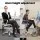 Artiss White Mesh Drafting Chair - Ergonomic Design, Adjustable Height, 360° Swivel, Chrome Base, for Office & Studio