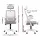 Artiss Ergonomic Office Chair with Adjustable Headrest, Lumbar Support, Mesh Material, Flip-up Armrests, 360° Swivel