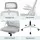 Artiss Ergonomic Office Chair with Adjustable Headrest, Lumbar Support, Mesh Material, Flip-up Armrests, 360° Swivel