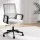 Artiss Mesh Office Chair Grey Mid Back Ergonomic Computer Gaming Desk Chair Height Adjustable with Armrest and Wheels