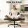 Artiss Criss Cross Ergonomic Office Chair with Wheels 6-Position Adjustable Armrests PU Leather Black