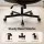 Artiss Criss Cross Ergonomic Office Chair with Wheels 6-Position Adjustable Armrests PU Leather Black