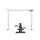 Artiss 120cm Electric Standing Desk with Motorised Height and Under-Desk Exercise Bike for Home Office Fitness