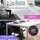 Artiss 120cm Electric Standing Desk with Motorised Height and Under-Desk Exercise Bike for Home Office Fitness