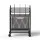 Artiss Mobile Filing Cabinet with Locking Wheels and Dividers, 37 x 30cm, Black and Wood Under Desk Storage