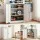 Artiss Steel Filing Cabinet 180kg 3-Point Lock Adjustable Shelves White 80cm Office Storage Cabinet
