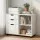 Artiss 3 Drawer Mobile Filing Cabinet Printer Stand A4 Hanging Files White Durable Top 120kg Support