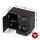 Artiss Mobile Filing Cabinet 5 Drawer with Door Black Mobile Storage Cabinet Printer Stand 110kg Capacity