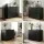Artiss Mobile Filing Cabinet 5 Drawer with Door Black Mobile Storage Cabinet Printer Stand 110kg Capacity