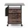 Artiss 2-Drawer Fabric Filing Cabinet with 60cm Printer Stand and Side Bag Rustic Brown 60cm Desktop
