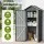 Gardeon Outdoor Storage Cabinet Garden Shed 178cm Lockable Adjustable Shelves Black Galvanised Steel
