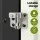 Gardeon Outdoor Storage Cabinet Garden Shed 178cm Lockable Adjustable Shelves Black Galvanised Steel