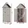 Gardeon Grey Outdoor Storage Cabinet - Weatherproof Fir Wood & PVC Roof, 69x39x182cm, Lockable, 3 Shelves, Easy Assembly