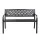 Gardeon 2-Seater Garden Bench - Steel, Black, Vintage Design, Weather-Resistant, 119x52x75.5cm, 220kg Capacity