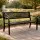 Gardeon 2-Seater Garden Bench - Steel, Black, Vintage Design, Weather-Resistant, 119x52x75.5cm, 220kg Capacity