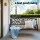 Gardeon Outdoor 2-Seater Swing Chair, Powder-Coated Steel, 200kg Capacity, Black, Easy Assembly, 127x41x50cm, 1-Year