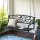Gardeon Outdoor 2-Seater Swing Chair, Powder-Coated Steel, 200kg Capacity, Black, Easy Assembly, 127x41x50cm, 1-Year